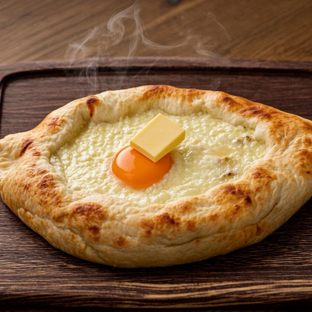 Khachapuri Adjarian - Our Signature Dish